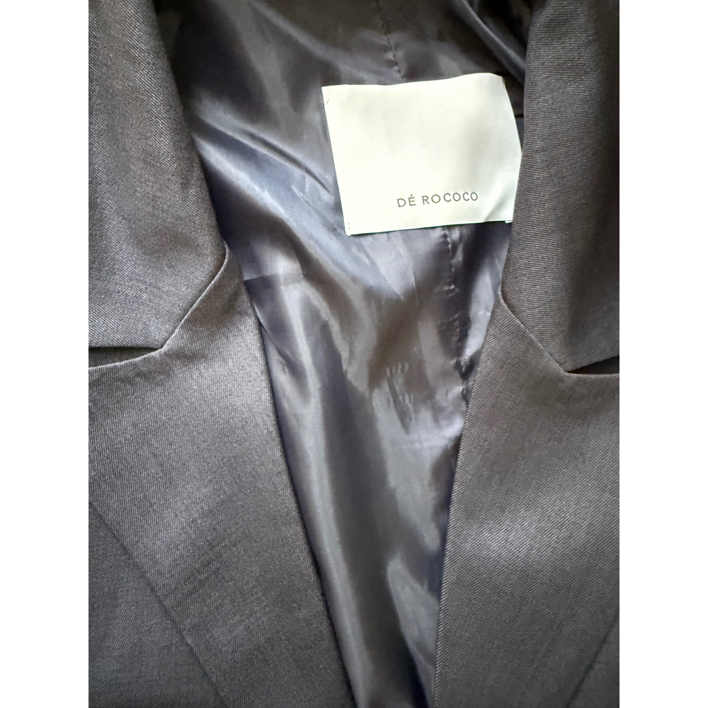 De Rococo, User: Mtinsta101@gmail.com De Rococo Cropped Double-Breasted Blazer - Picture 5 of 5